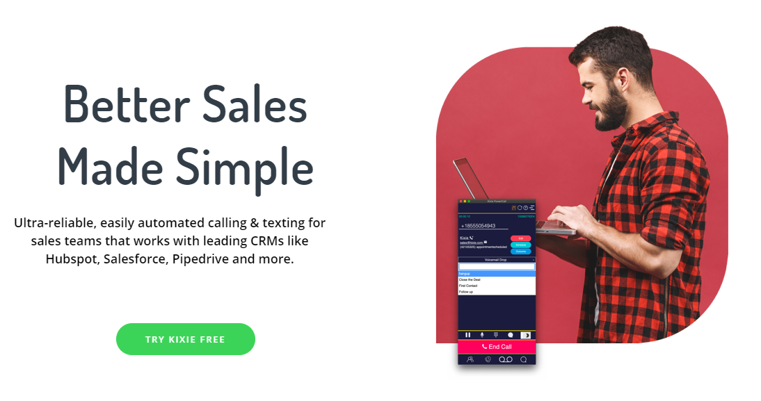Kixie Better sales made simple